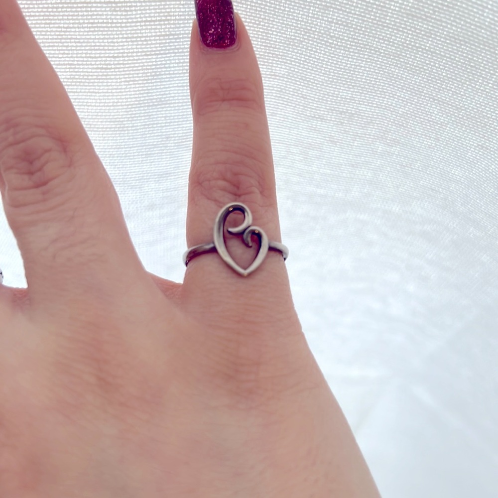 Sterling Silver Mothers Love Ring